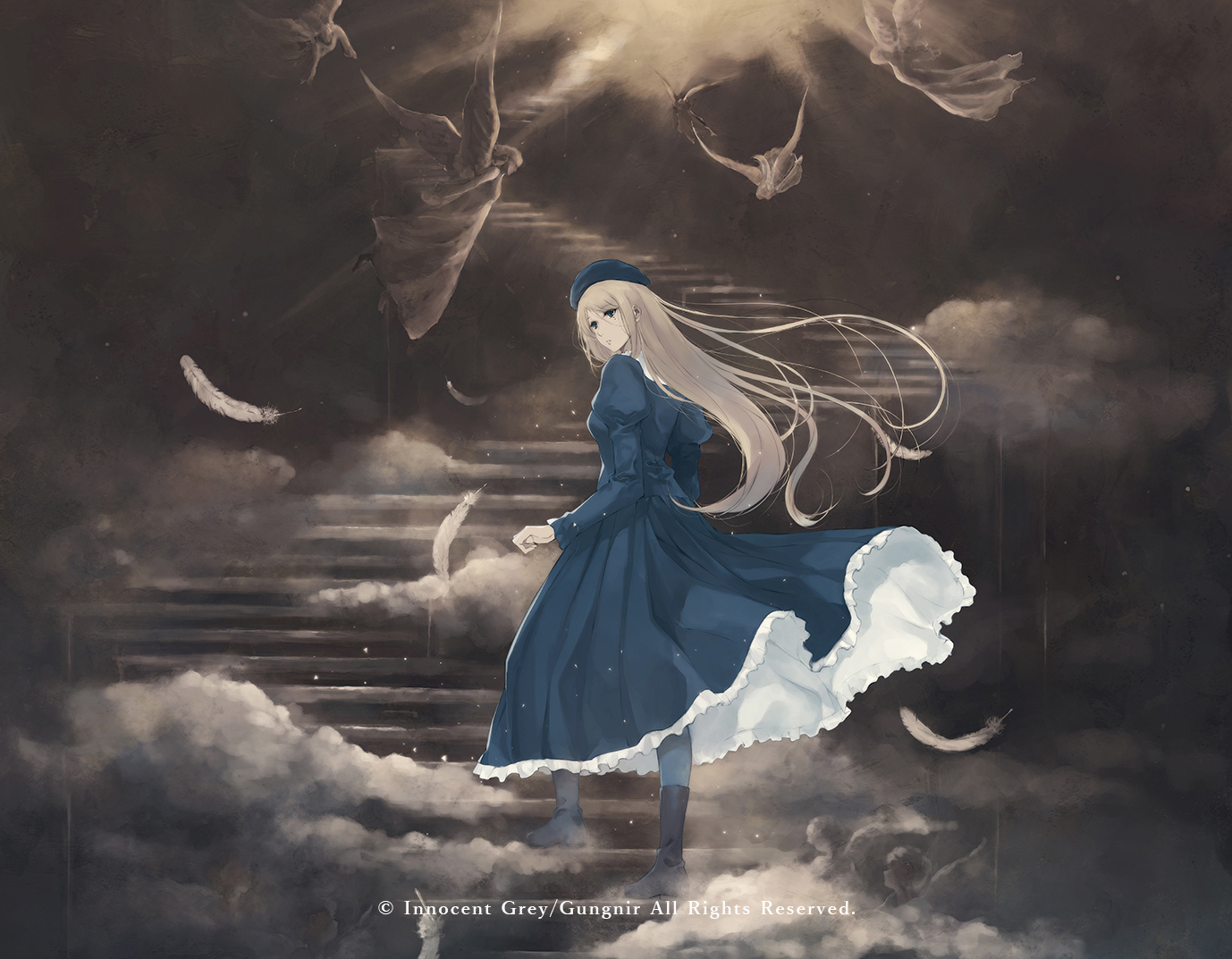 Yahoo!オークション - Innocent Grey 「神曲」 ジークレー版画